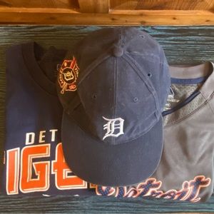 Apollo Detroit Tigers Hat, Majestic Tigers Jersey & Genuine Tigers T-Shirt